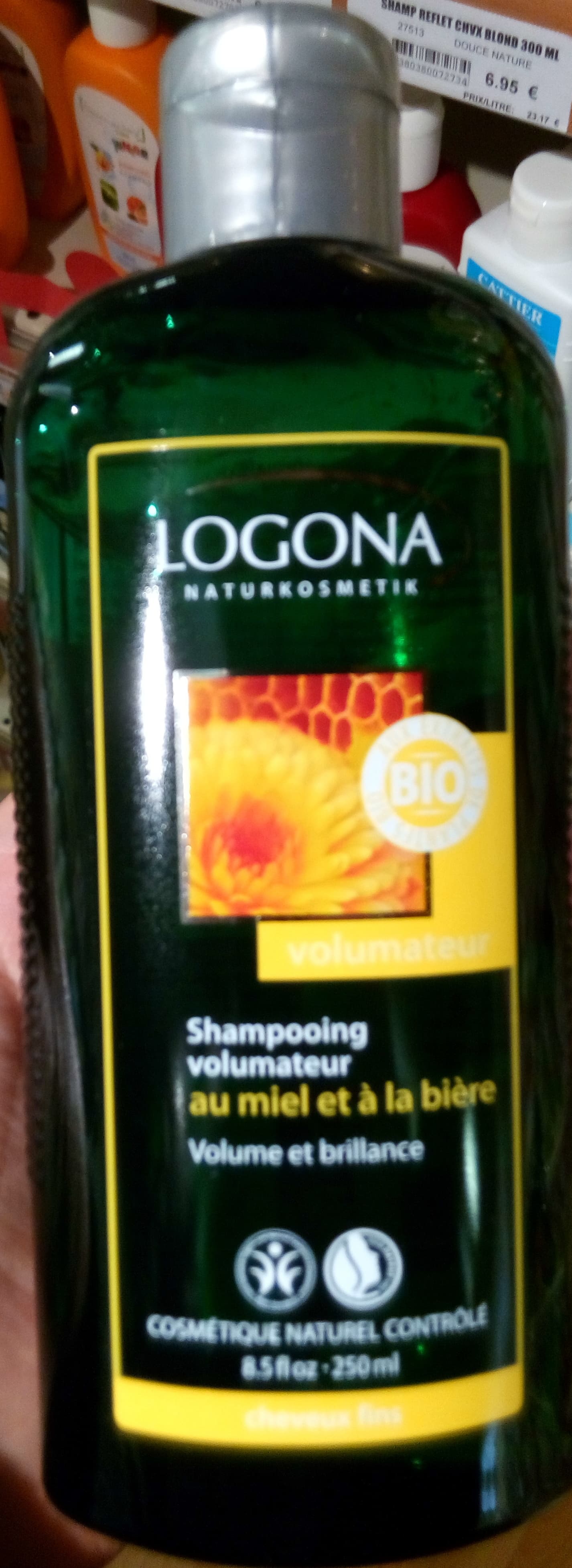 Volumizing Shampoo with Honey and Beer